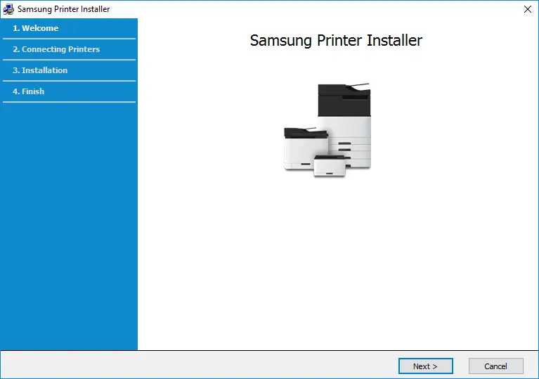 Установка драйвера дляSamsung B/W Laser PCL6 Bi-di Установка драйвера для Samsung B/W Laser PCL6 Bi-di